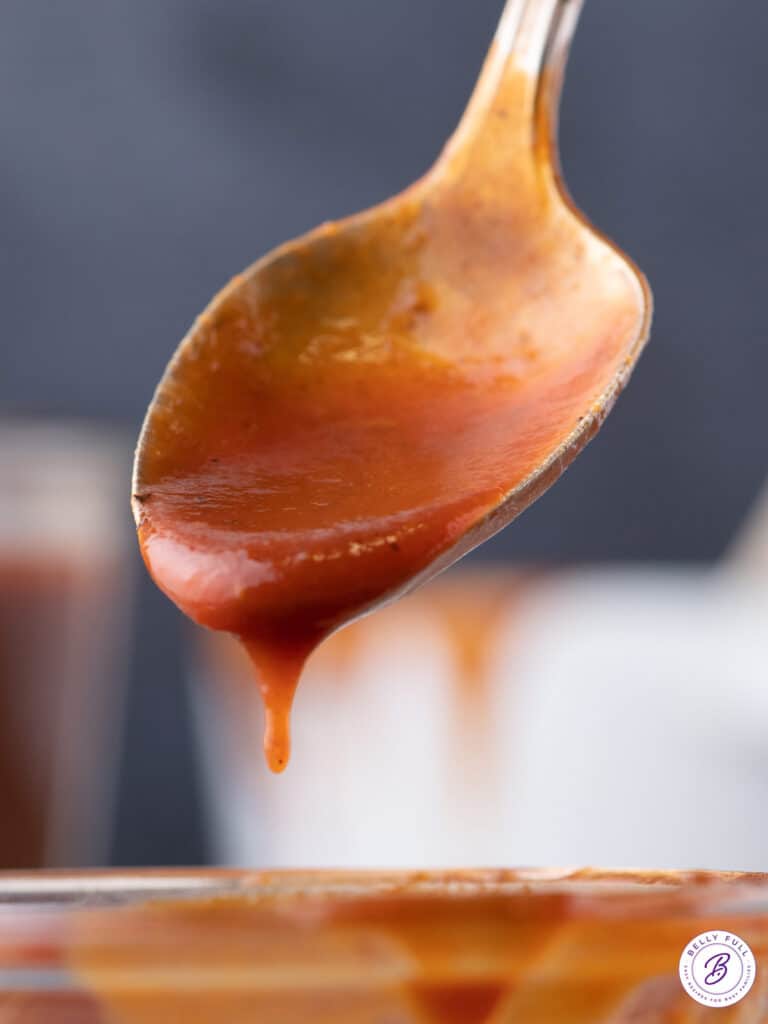 Easy Bourbon BBQ Sauce Belly Full