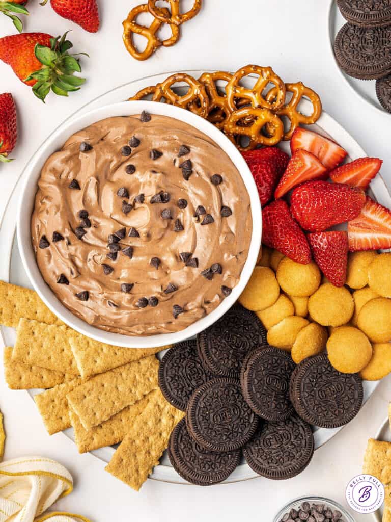 Brownie Batter Dip Belly Full