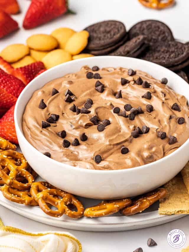 Brownie Batter Dip Belly Full