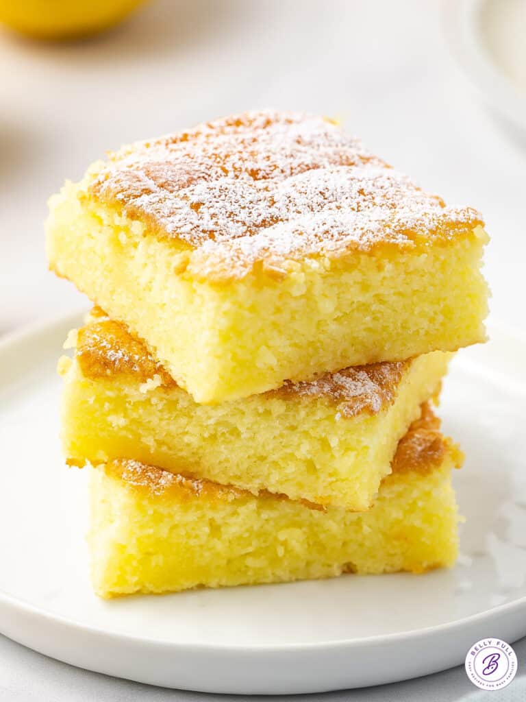 3 Ingredient Lemon Cake Belly Full
