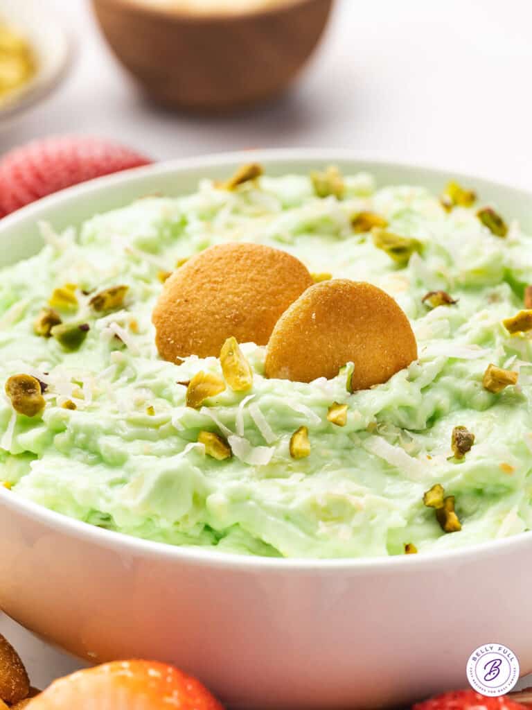 Pistachio Pineapple Dip Belly Full
