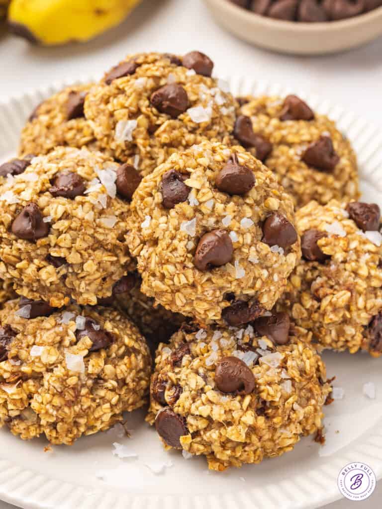 Banana Oatmeal Cookies Belly Full