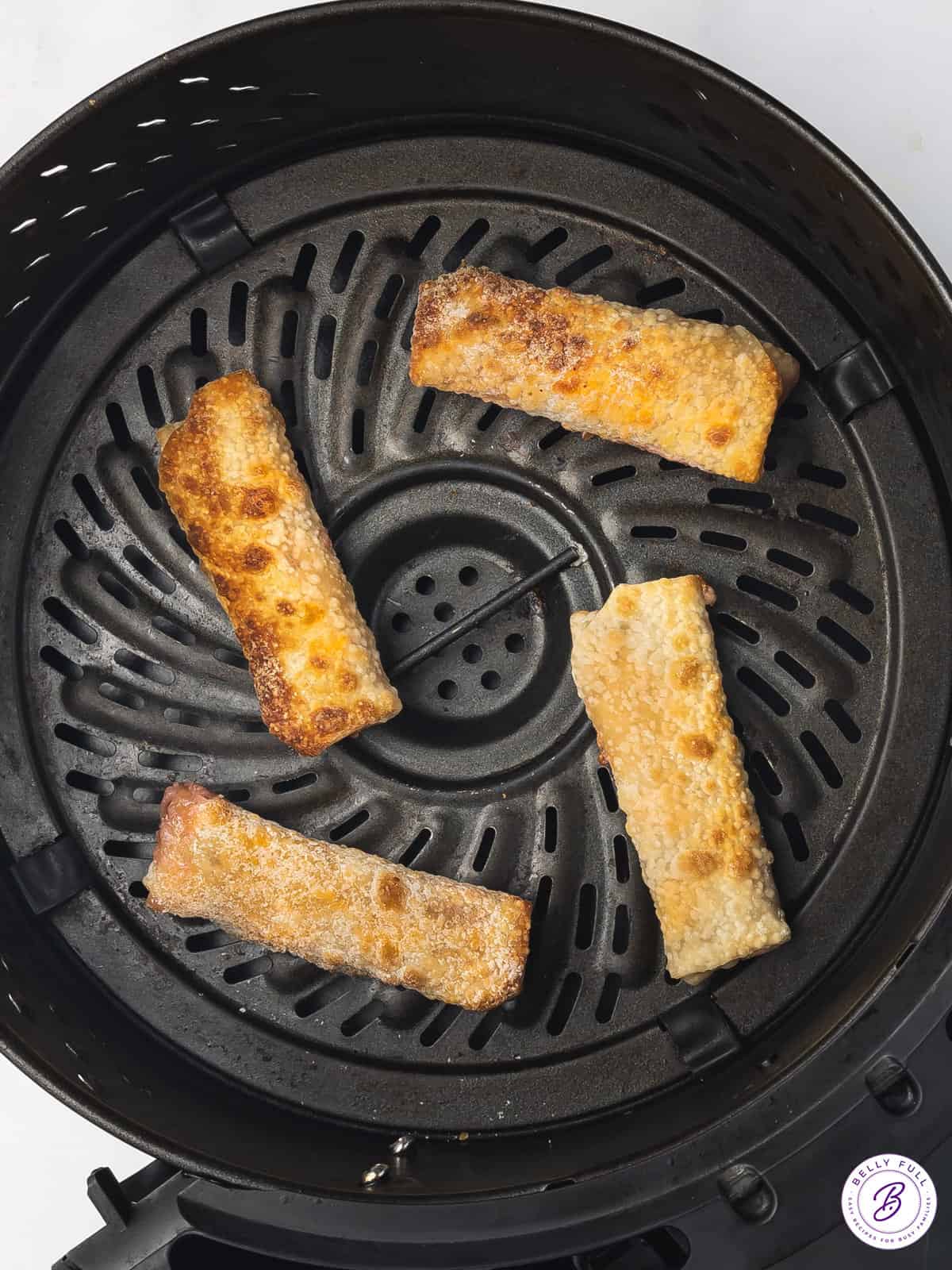 Cherry cheesecake egg rolls in the air fryer