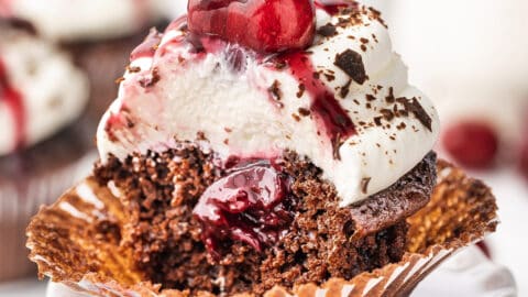 Black Forest Cupcake Recipe
