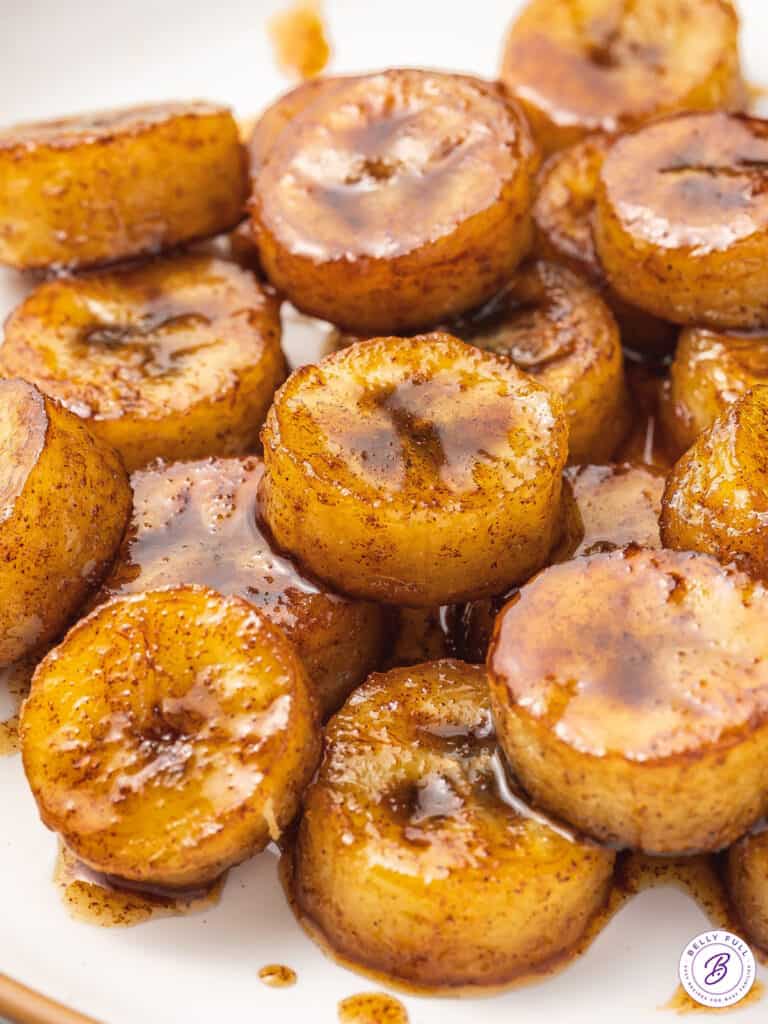 Pan Fried Bananas Belly Full