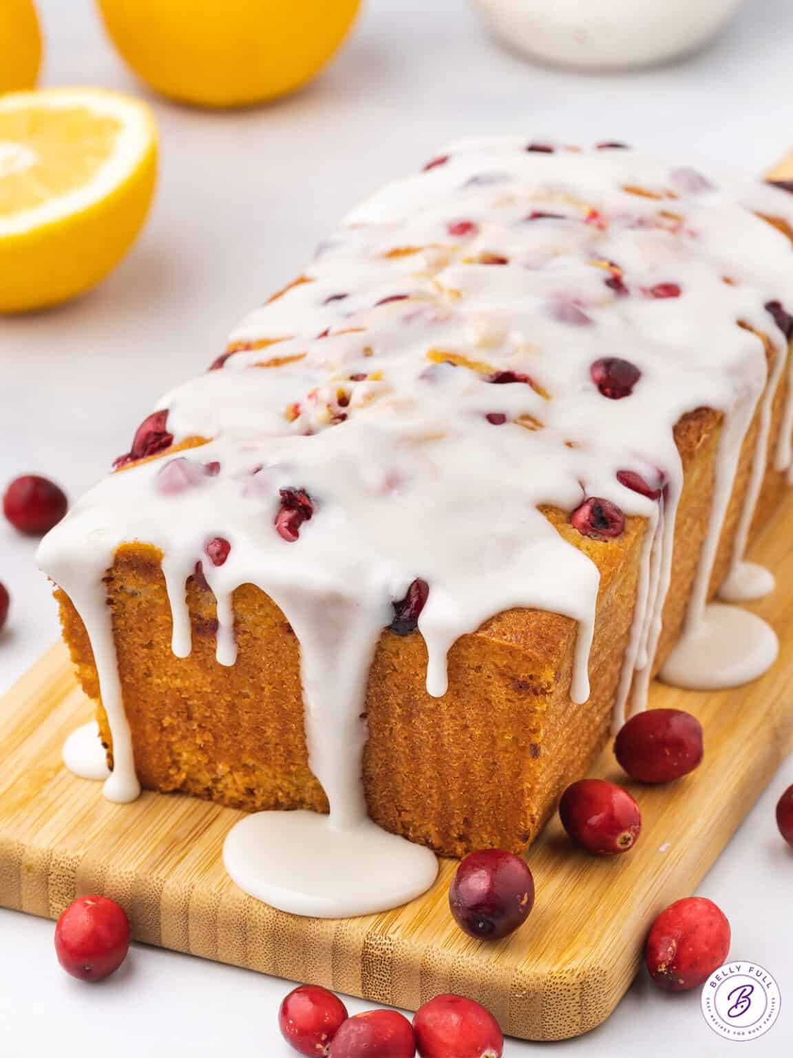 Cranberry Orange Bread Belly Full