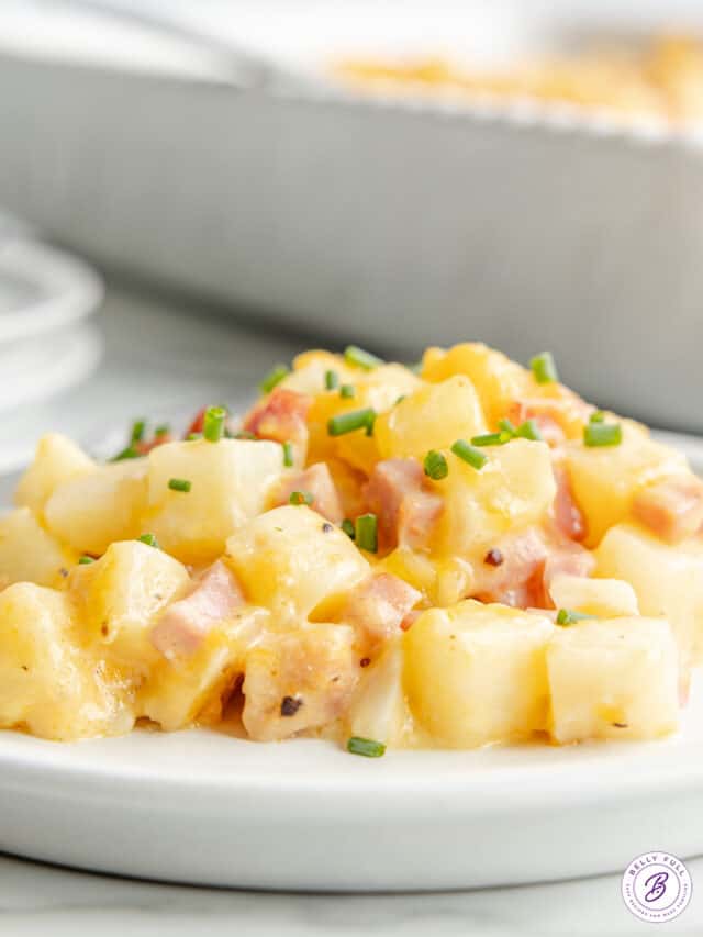 Ham and Potato Casserole - Belly Full