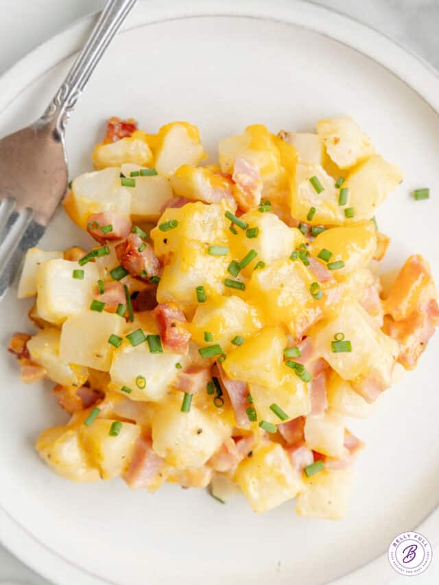 Ham and Potato Casserole - Belly Full