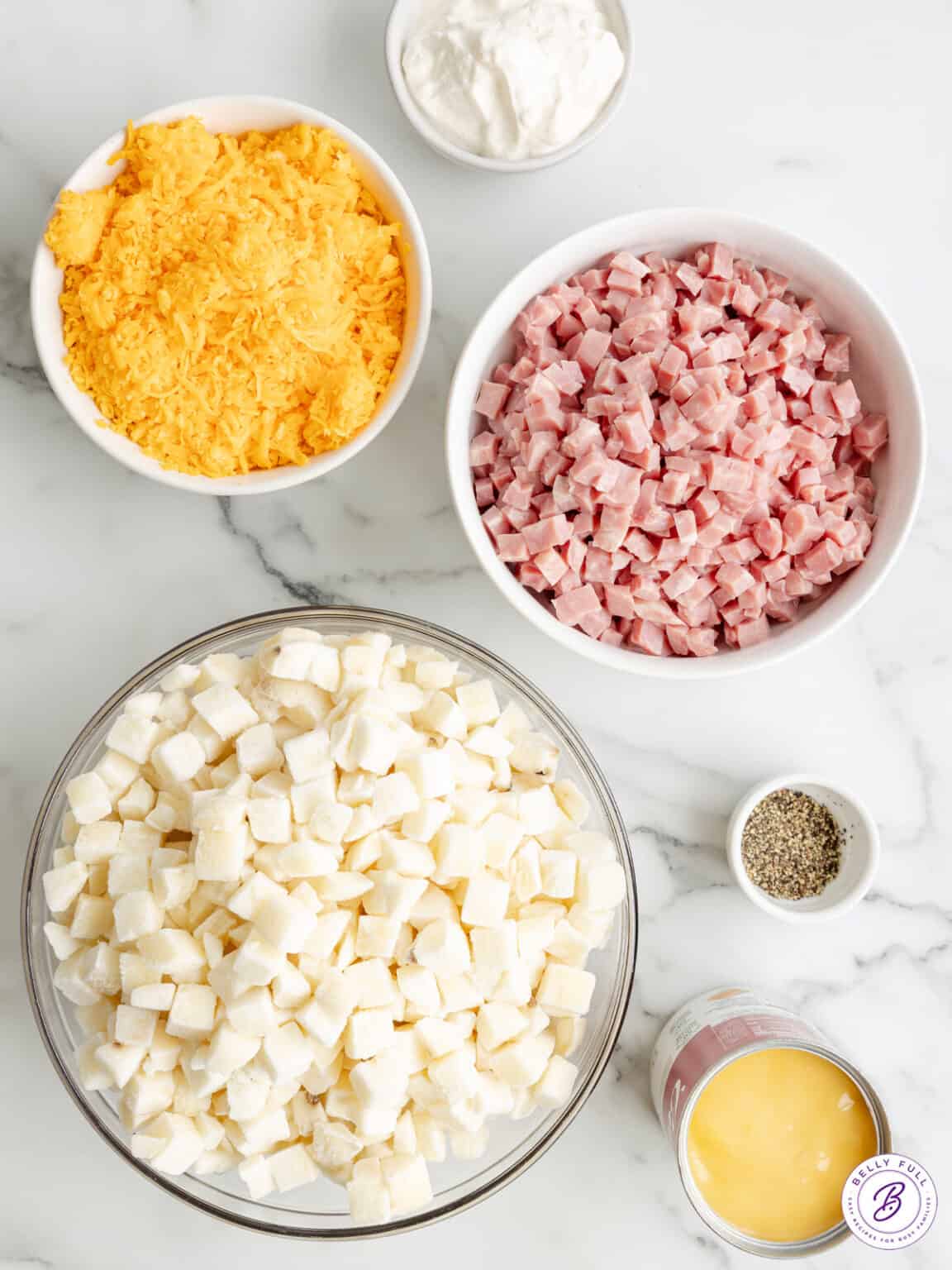 Ham and Potato Casserole Belly Full