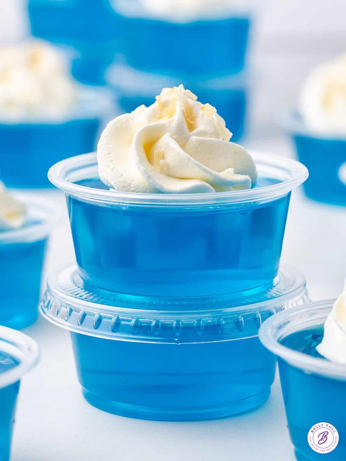 Jack Frost Jello Shots Belly Full