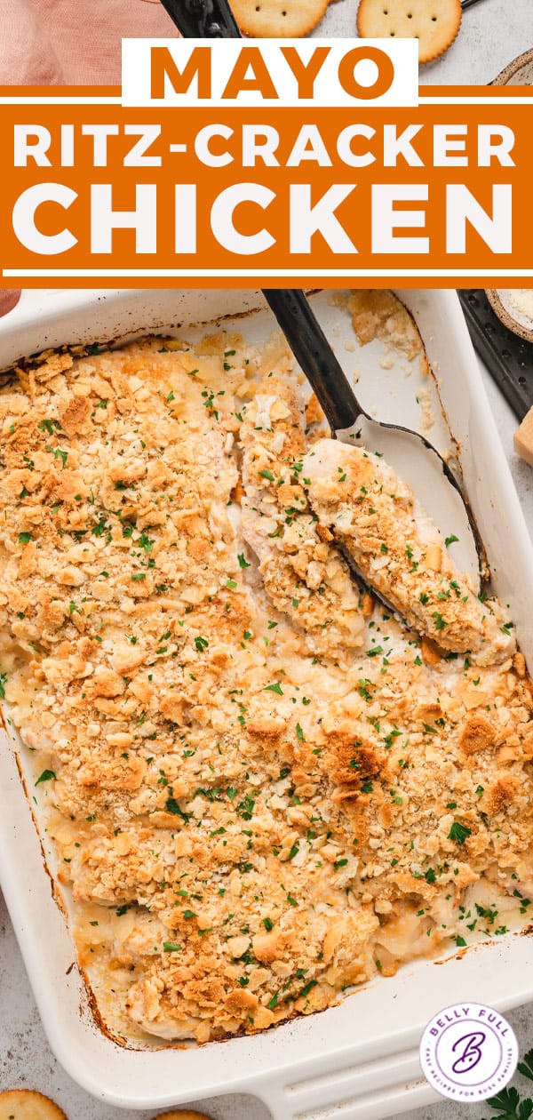Ritz Cracker Chicken Recipe Belly Full