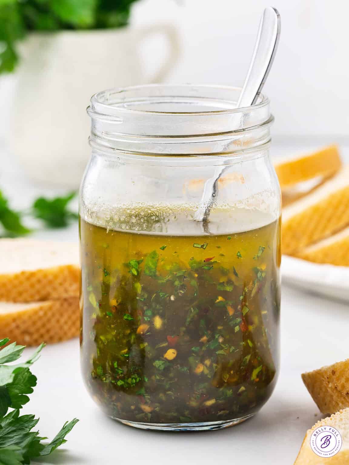 Bread Dipping Oil Recipe Belly Full