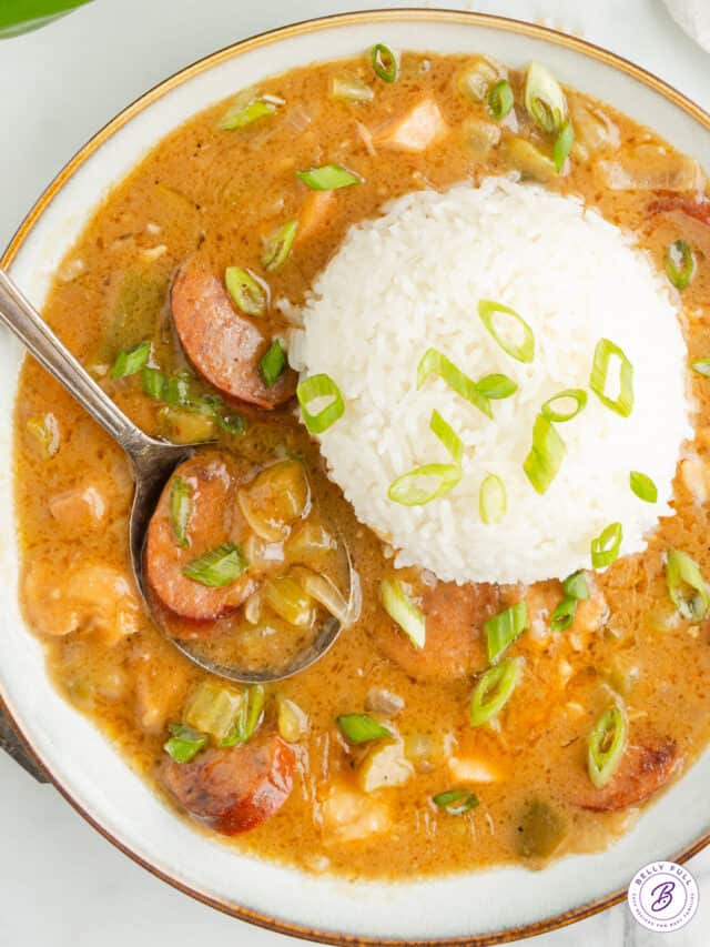 Chicken and Sausage Gumbo Recipe Belly Full