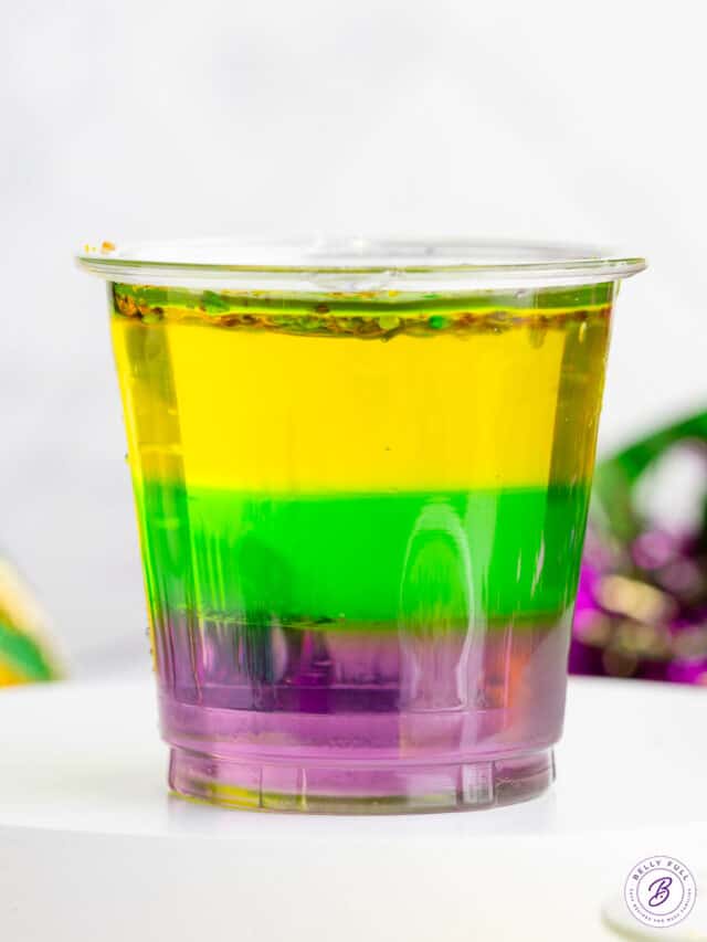 easy mardi gras jello shots