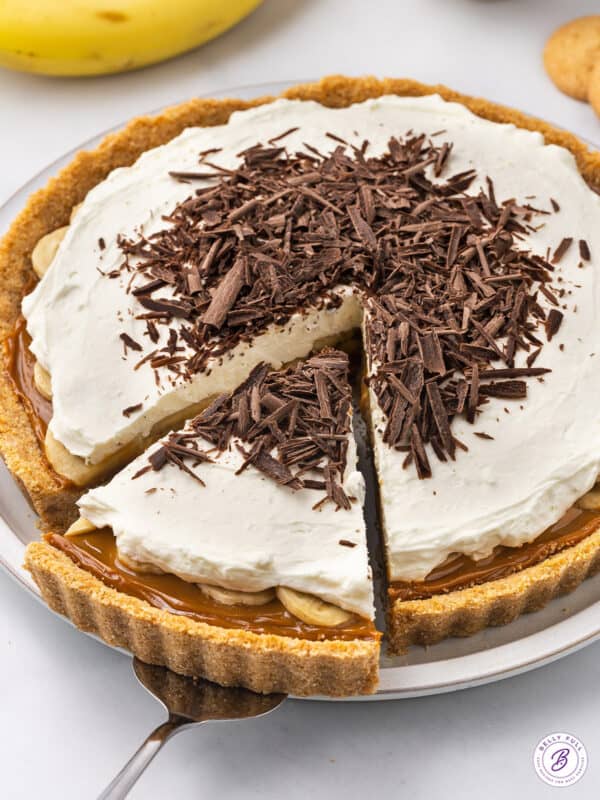 Easy Banoffee Pie Recipe - Belly Full