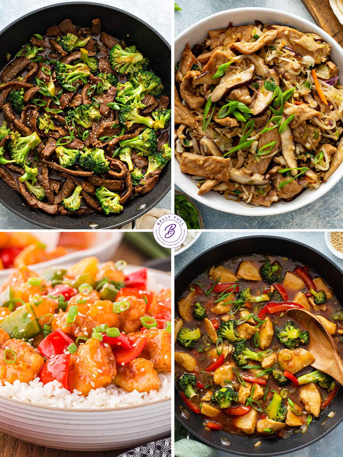 4 images for Asian stir fry recipes