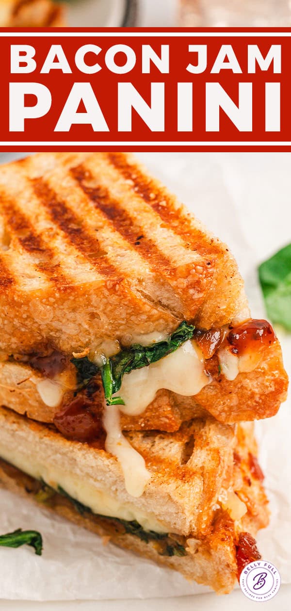 Bacon Jam Panini Belly Full
