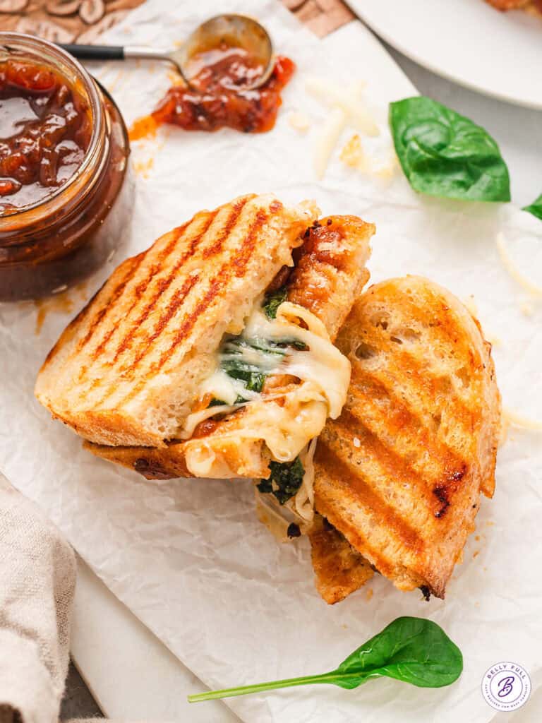 Bacon Jam Panini Belly Full