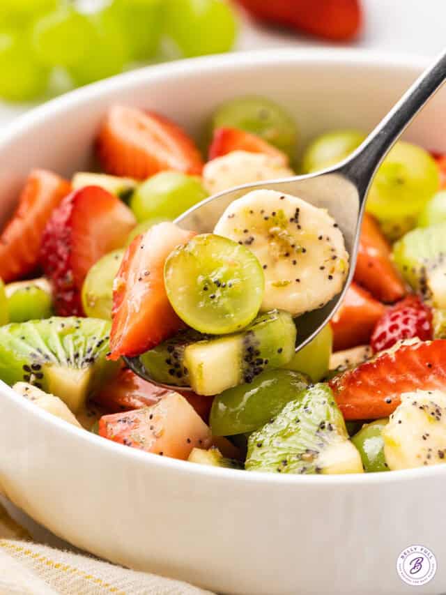 Honey-lime Fruit Salad - Belly Full