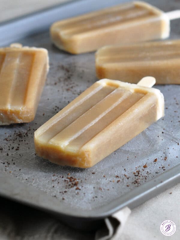 Root Beer and Ice Cream Popsicles