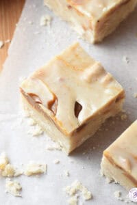 1 piece of caramel apple fudge