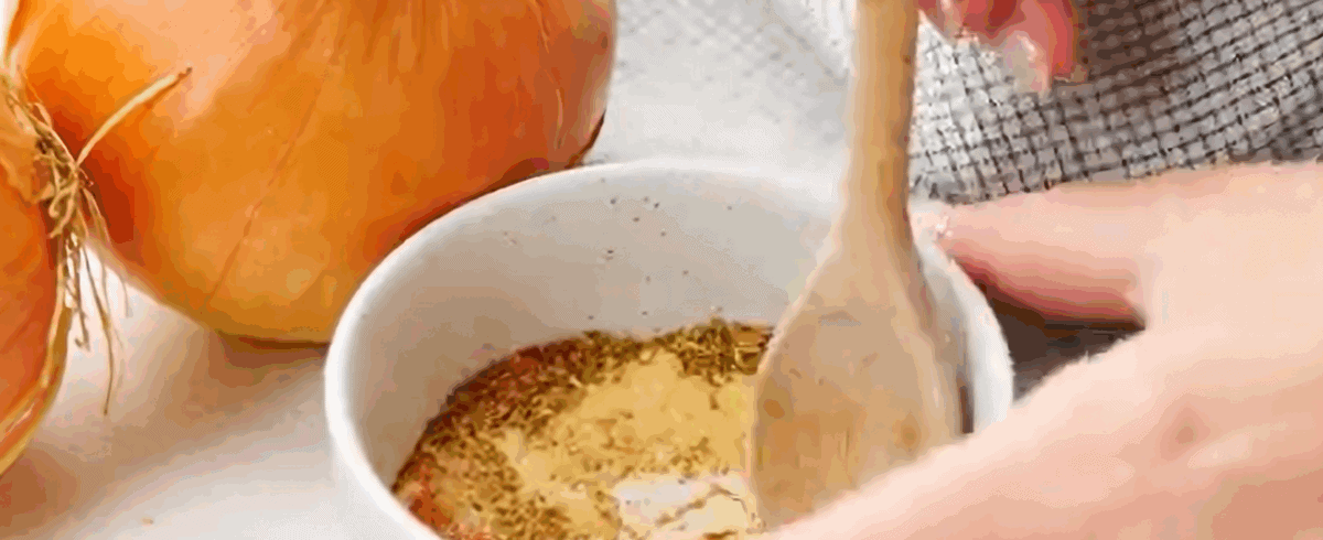 Preparing the seasoning mix in a white bowl.