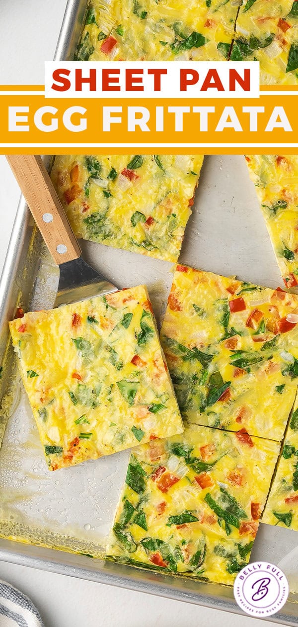 Sheet Pan Egg Frittata L Belly Full
