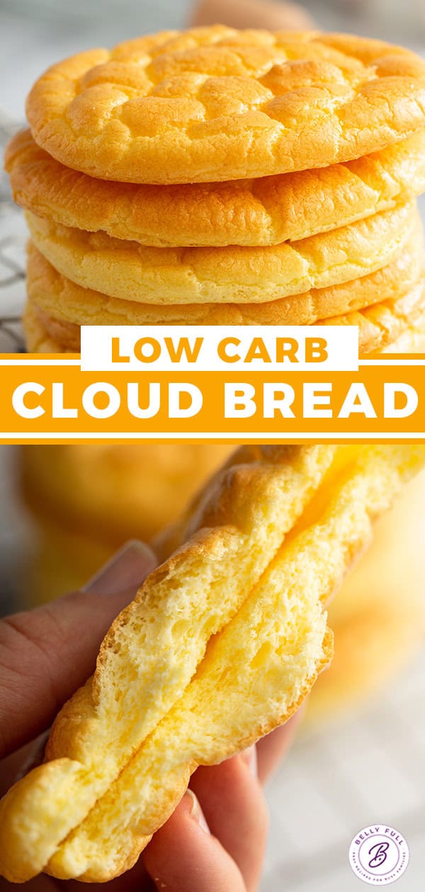 Cloud Bread Keto And Low Carb Belly Full Cloud Bread Pinterest 