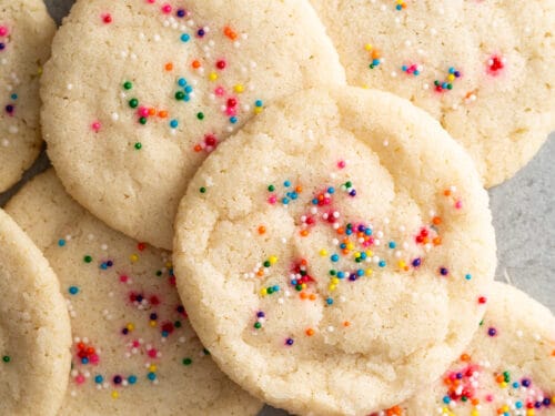 {3 Ingredient} Easy Sugar Cookies
