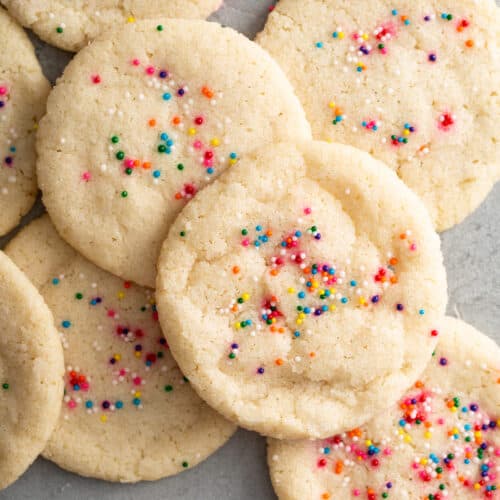 {3 Ingredient} Easy Sugar Cookies