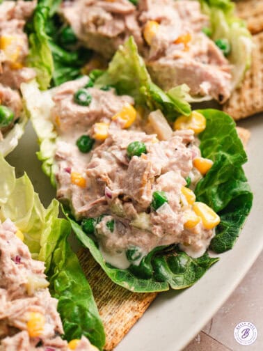Matthew McConaughey's tuna salad in lettuce wraps