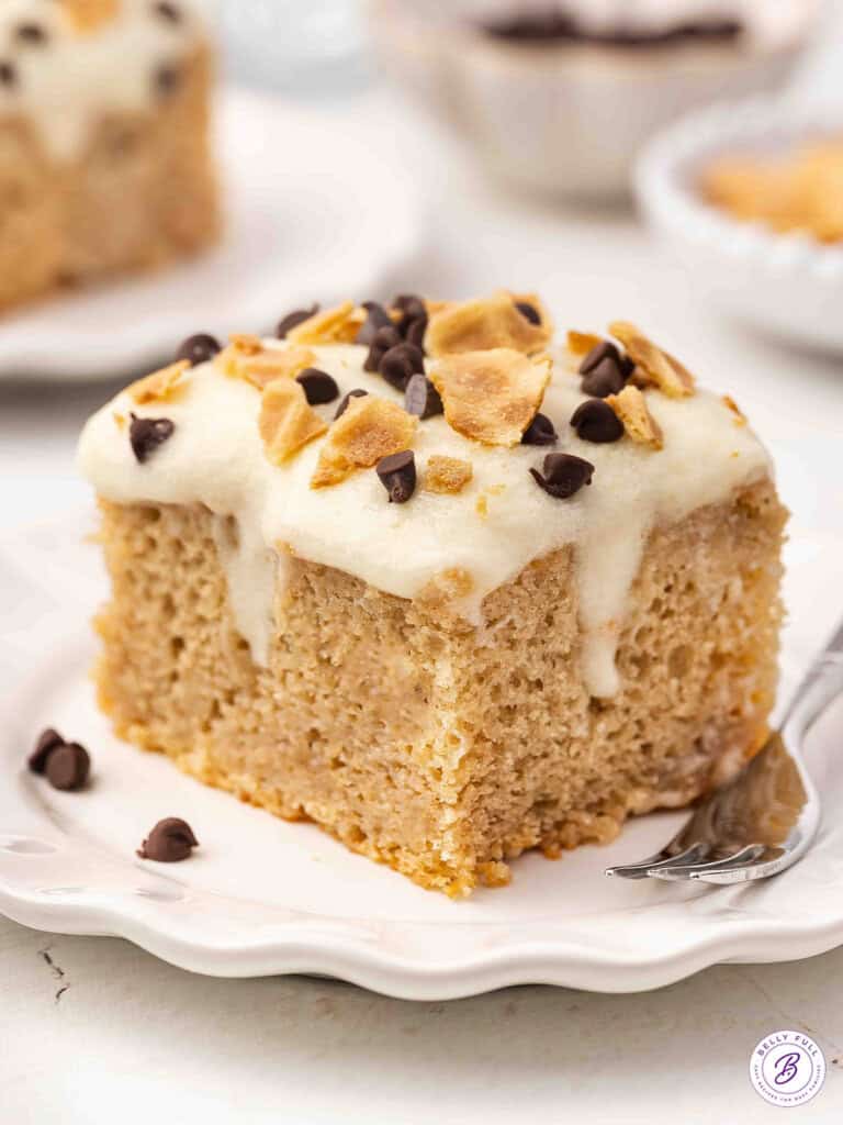 Easy Cannoli Cake l Belly Full