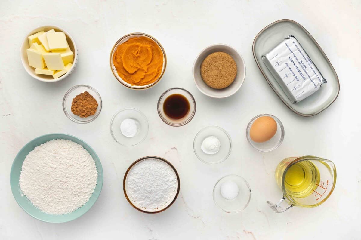 Pumpkin whoopie pie ingredients