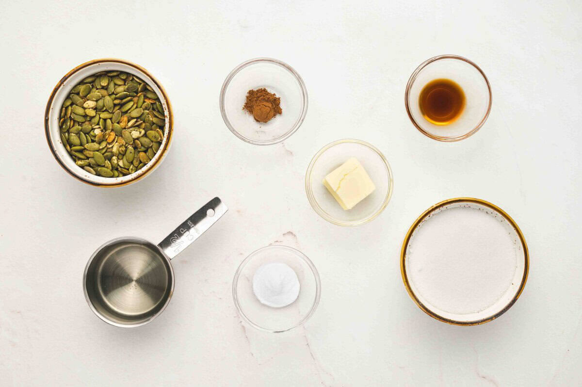 Pumpkin Seed Toffee Brittle