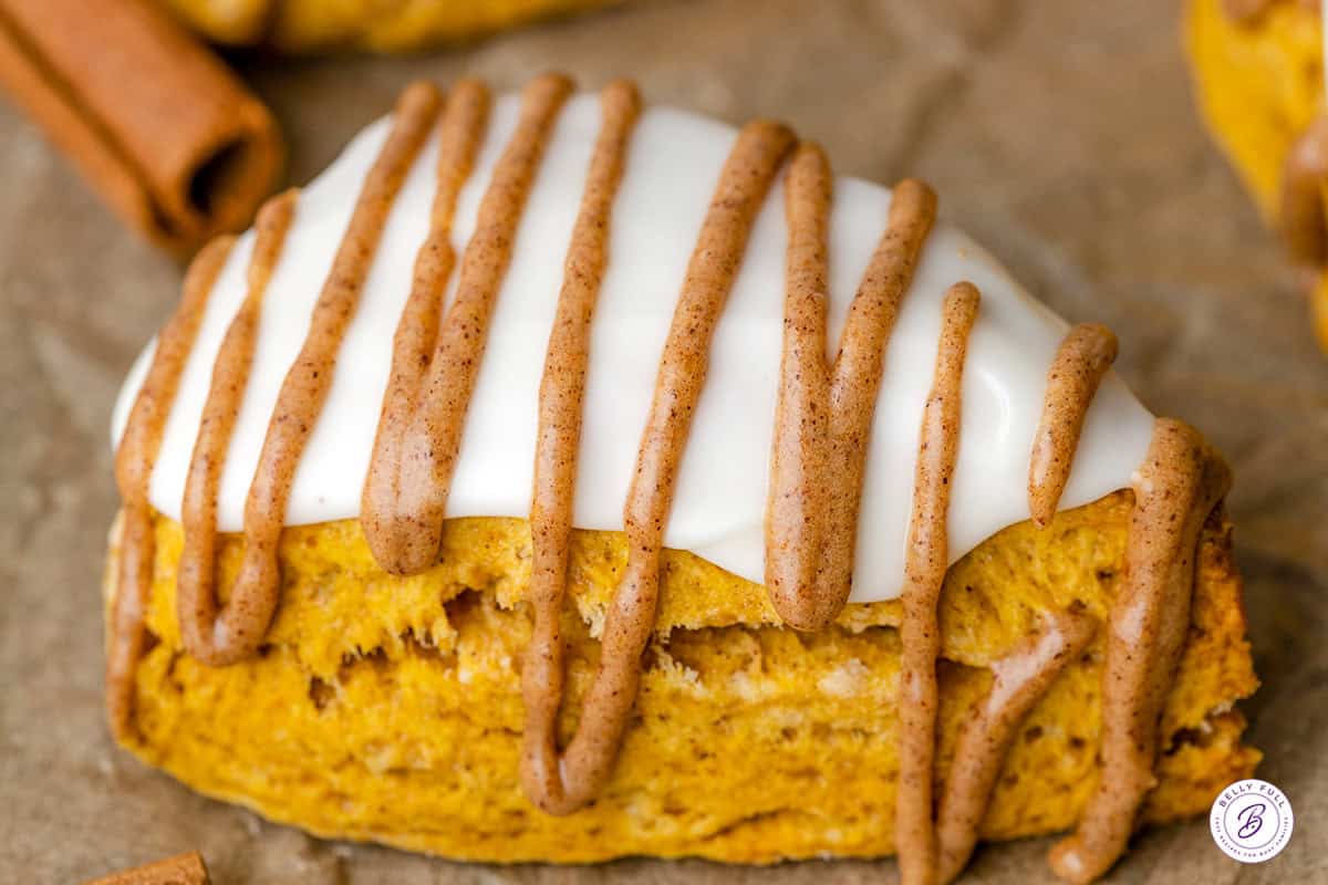 Glazed Pumpin Scones