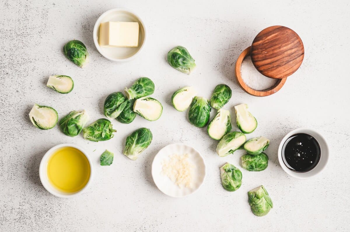 sauteed brussels sprouts with molasses ingredients