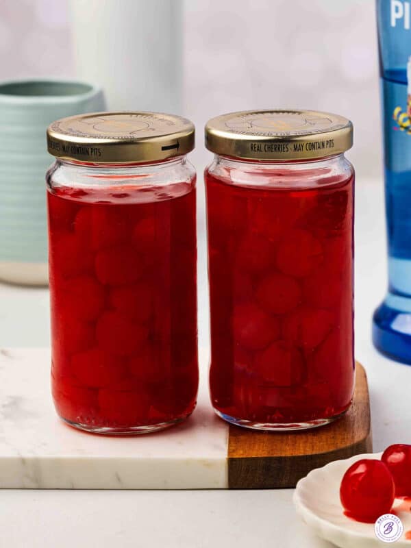 drunkin cherries in jars