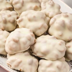 See's Candies Polar Bear Paws on serving tray