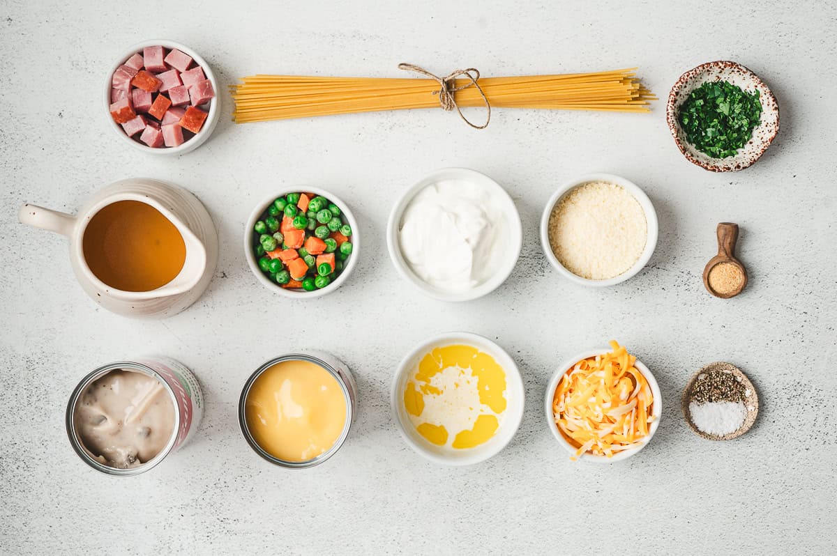 ham tetrazzini ingredients