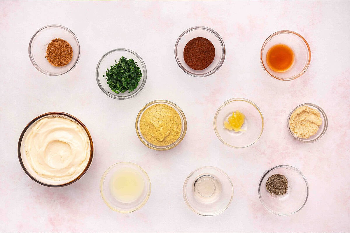 ingredients needed to make Remoulade Sauce Recipe