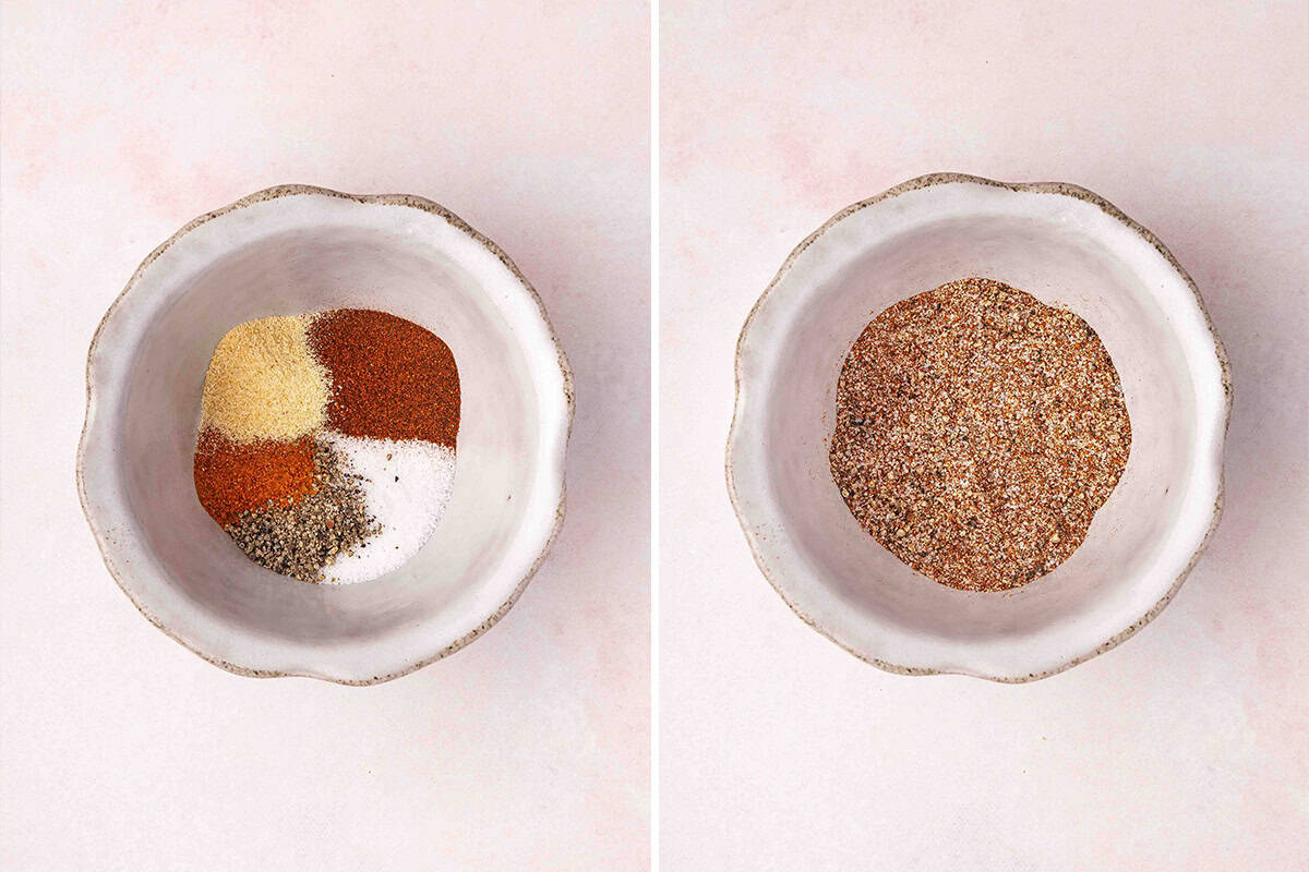 variety of spices mixed together in bowl