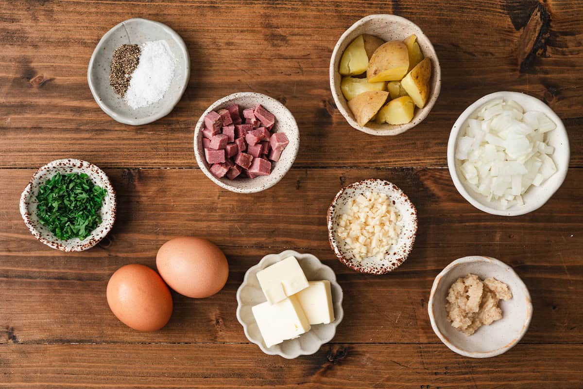 Corned beef hash ingredients