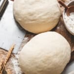 2, 1 pound rounds of pizza dough