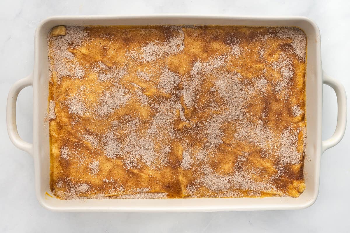 cinnamon sugar topping for Sopapilla Cheesecake