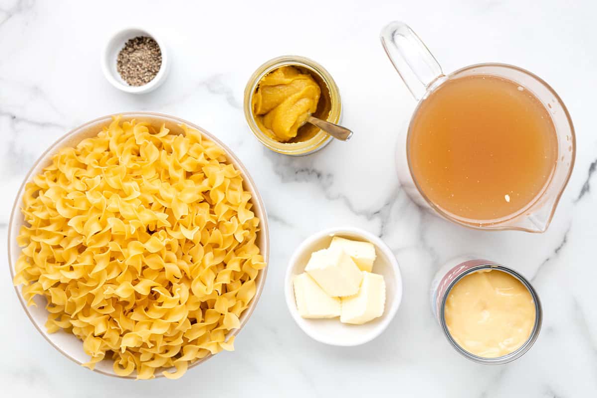 ingredients needed to make cafeteria noodles