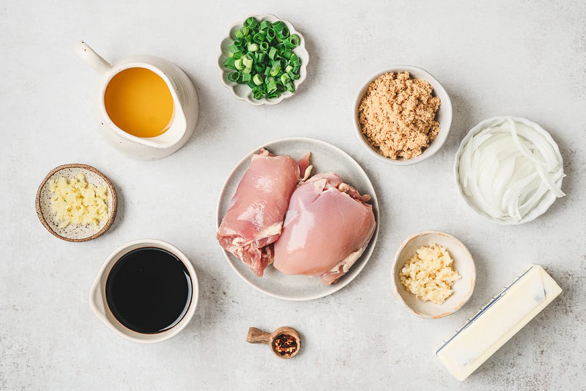 Hawaiian barbecue chicken ingredients