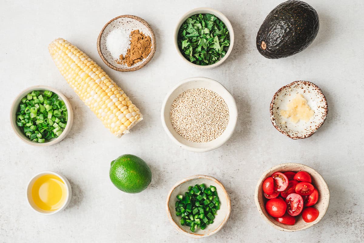 quinoa salad ingredients