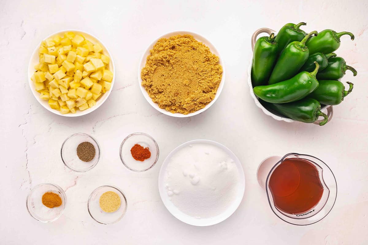 The ingredients to make cowgirl candy.