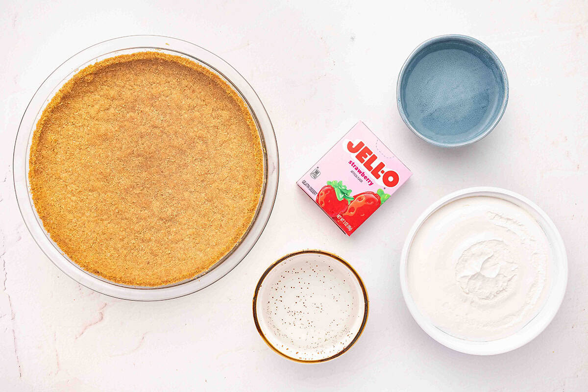 no-bake jello pie ingredients