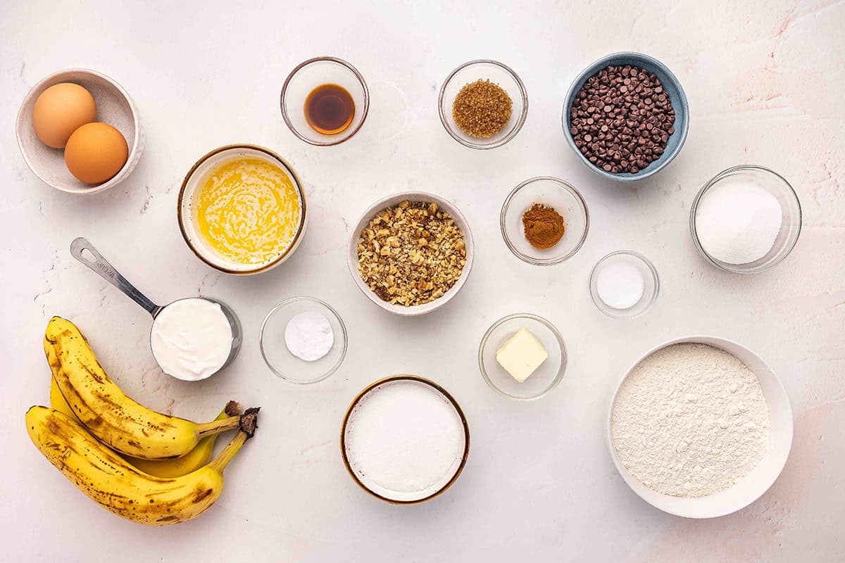 ultimate banana bread ingredients